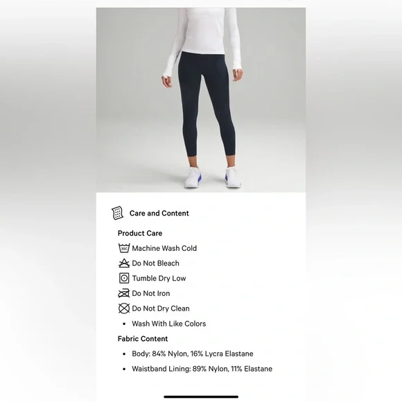 Lululemon Base Pace High-Rise Running Tight - Picture 11 of 11